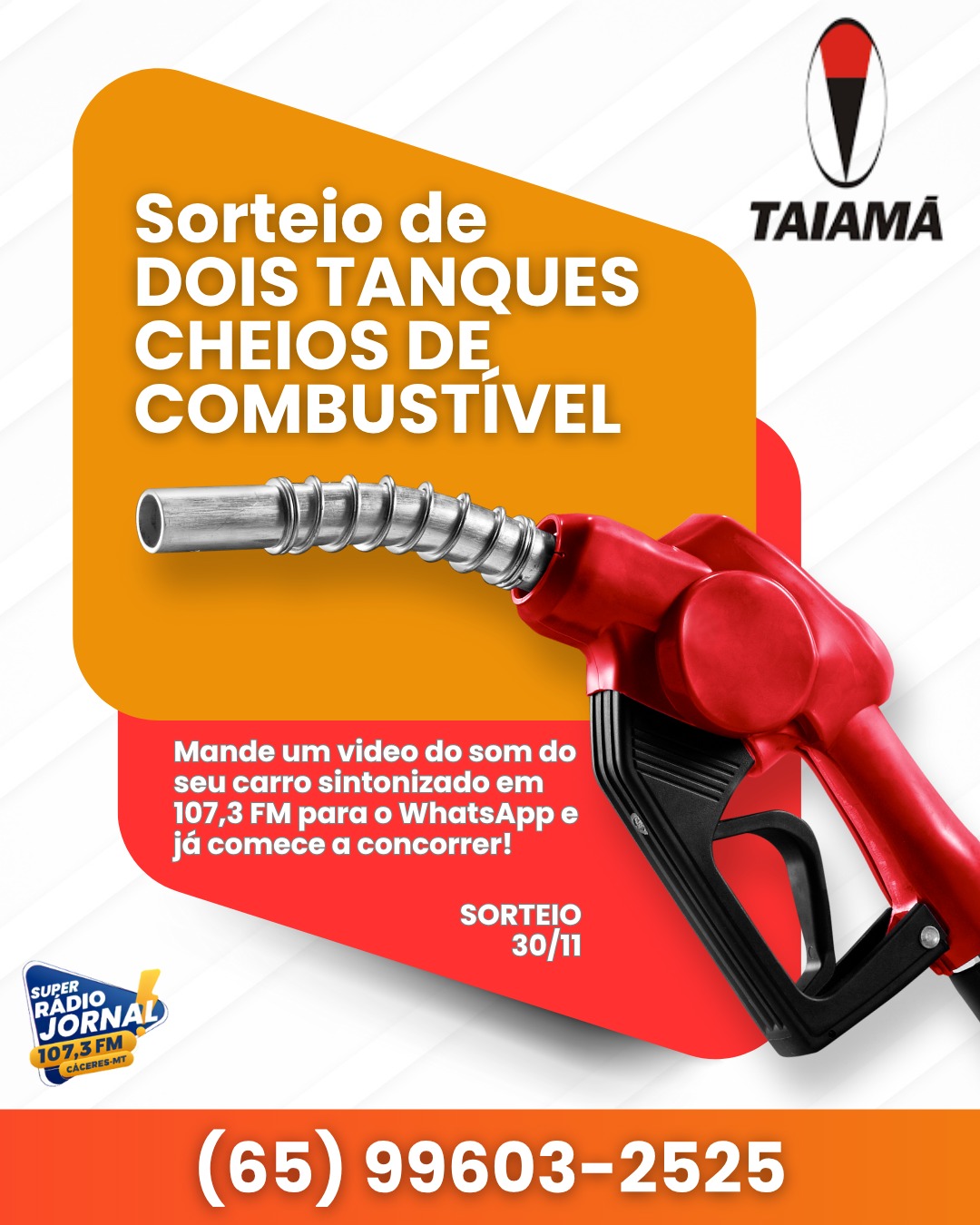 Promoção Tanque Cheio